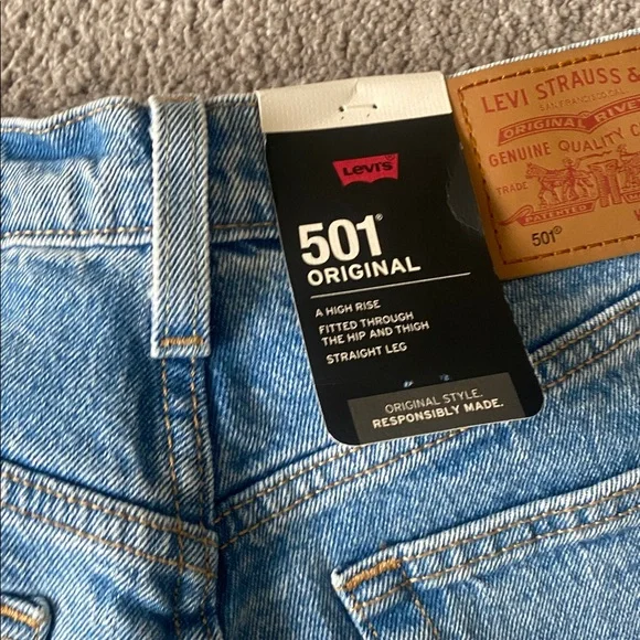 🆕 Levi’s 501 Jeans - Picture 4 of 5